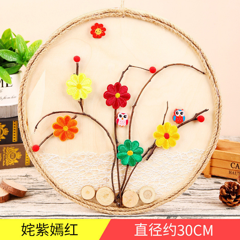 Tranh gỗ thủ công sáng tạo trang trí góc Steam. cho trẻ tạo hình Mầm non - Tiểu học