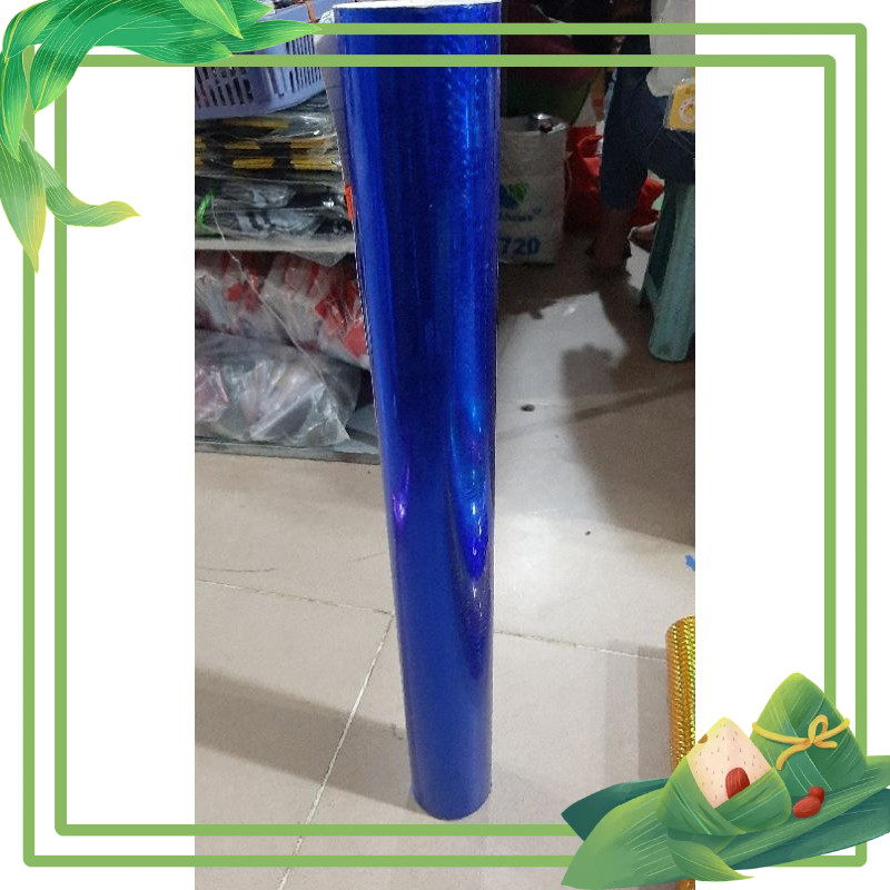 Giấy dán Decal  ánh kim tuyến trang trí deco quảng cáo khổ (60x1m) có 8 màu sắc