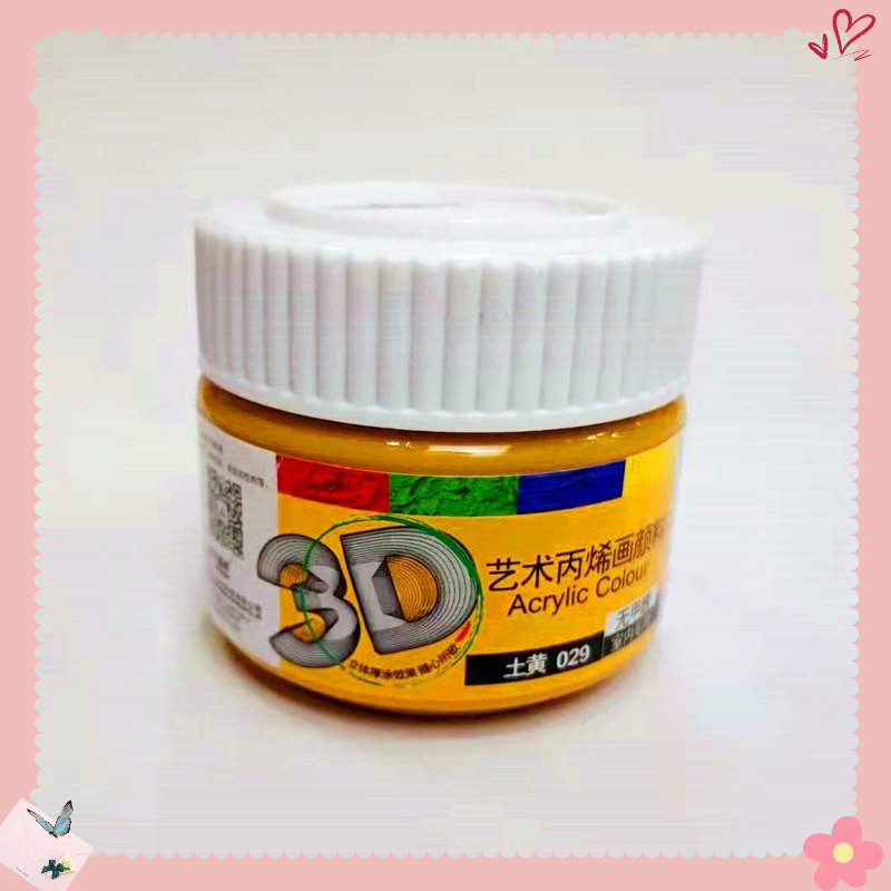 Màu acrylic 3D 300ml , màu vẽ mỹ thuật trên vải mọi chất liệu