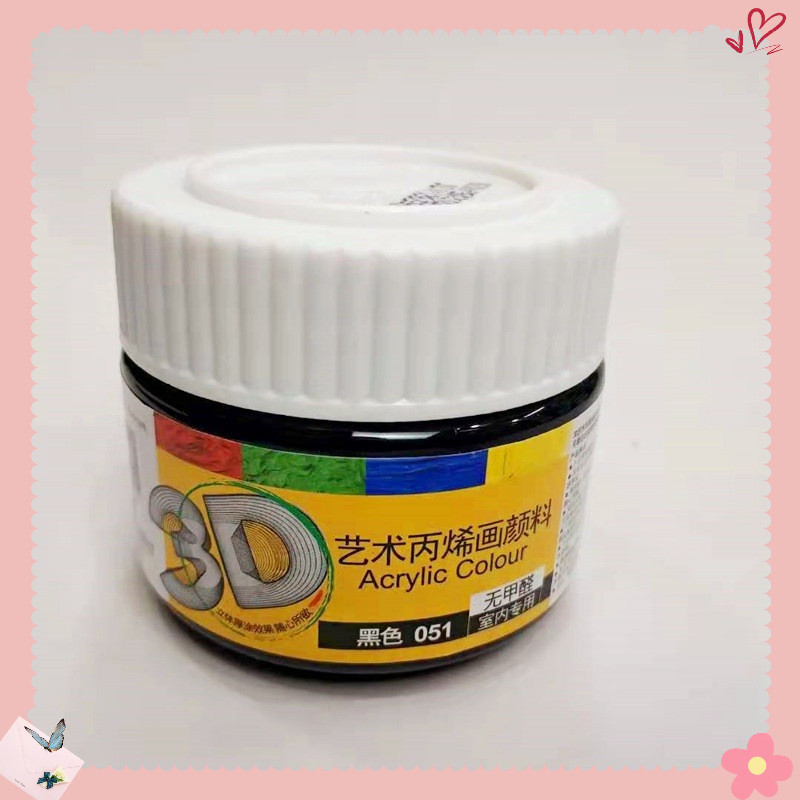 Màu acrylic 3D 300ml , màu vẽ mỹ thuật trên vải mọi chất liệu