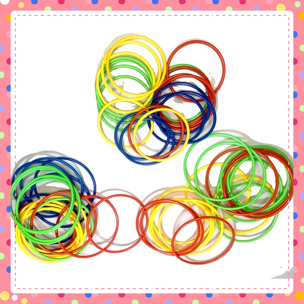 Vòng nhựa ném cổ chai, vòng ném trúng( vòng 12cm - 13,5cm - 14,5 cm - 16cm)