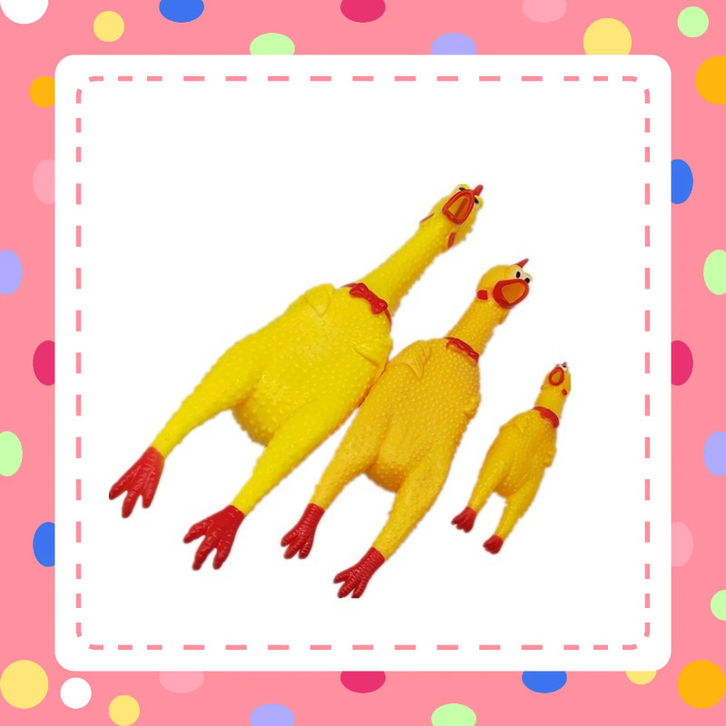Gà Bóp Biết Kêu Shrilling Chicken, Phát Ra La Hét Tiếng Gà Ngộ Nghĩnh - Đồ Chơi âm thanh