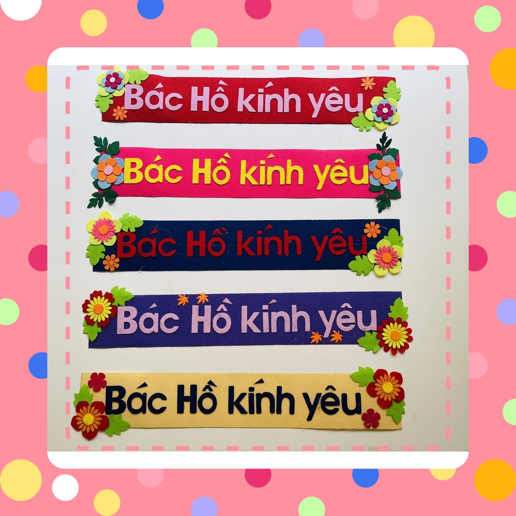 Tên góc Tiêu đề các góc chủ đề lớp học mầm non vải dạ nỉ