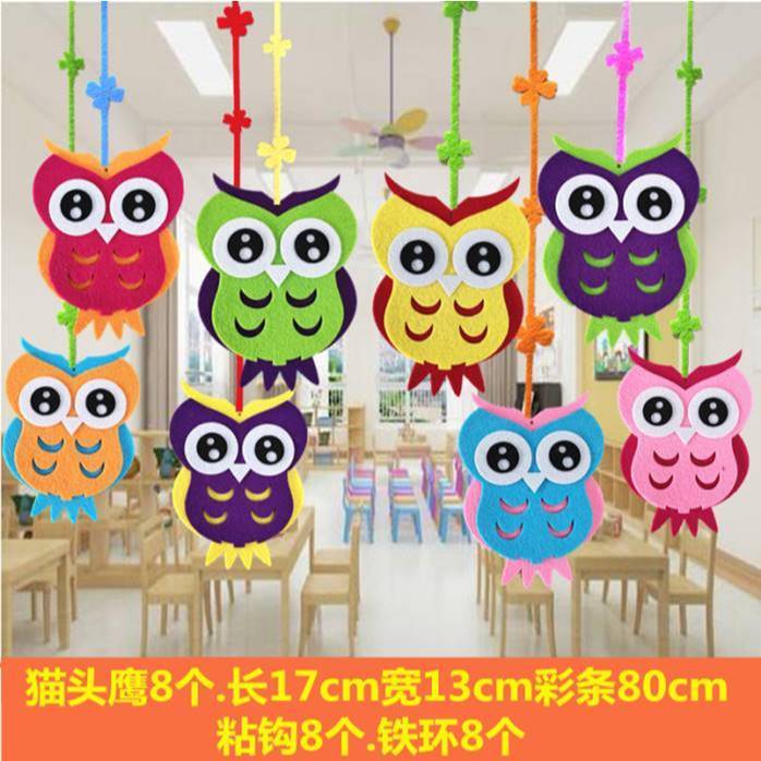 Rèm trang trí cửa sổ, hành lang lớp học - vải Nỉ - Rèm cửa lớp - Đồ dùng mầm non - Tiểu học