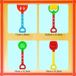 Đồ chơi xô đi biển, chơi cát HT3011 an toàn cho bé