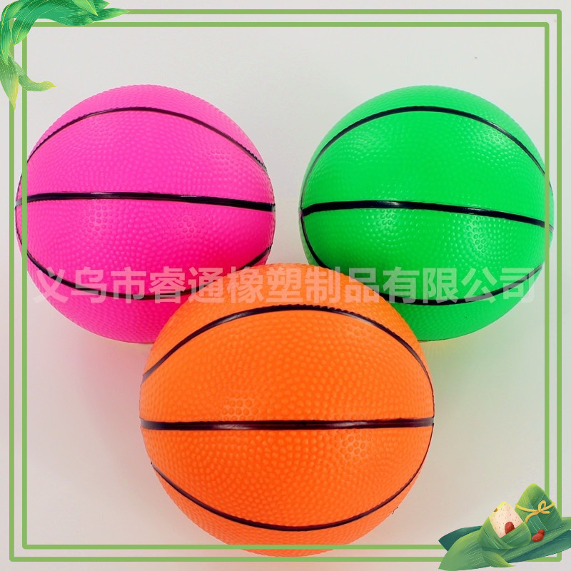 Bóng cao su bơm hơi ĐK 20 cm bóng hơi thể dục  kèm kim bơm