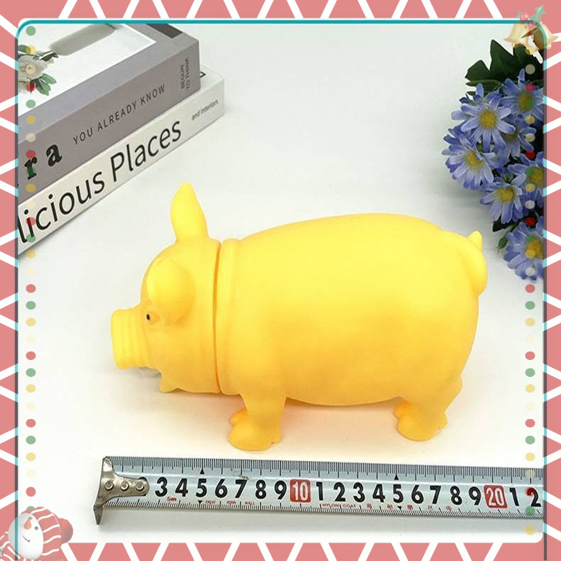 Đồ chơi lợn bóp kêu ụt ịt size lớn, chất liệu cao su an toàn, chất lượng, giá tốt