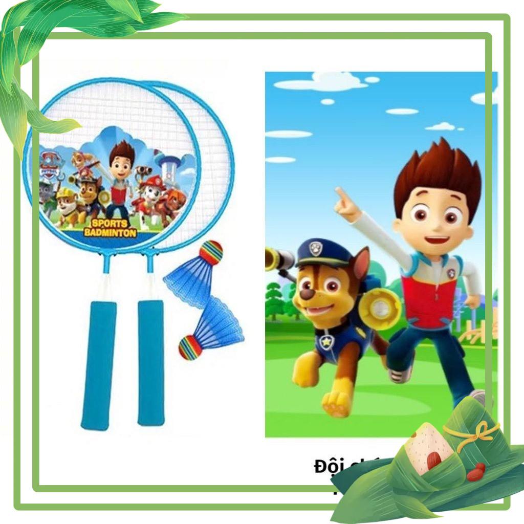 Bộ vợt cầu lông mini cho bé đồ chơi cầu lông vận động