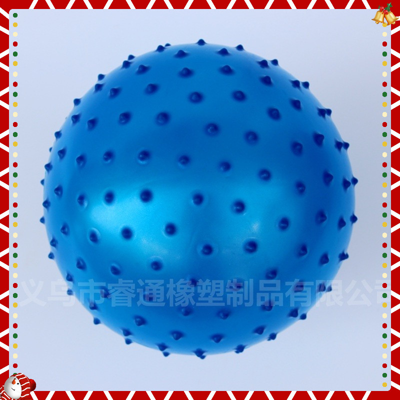 Bóng bơm hơi cao su loại gai size 22 cm