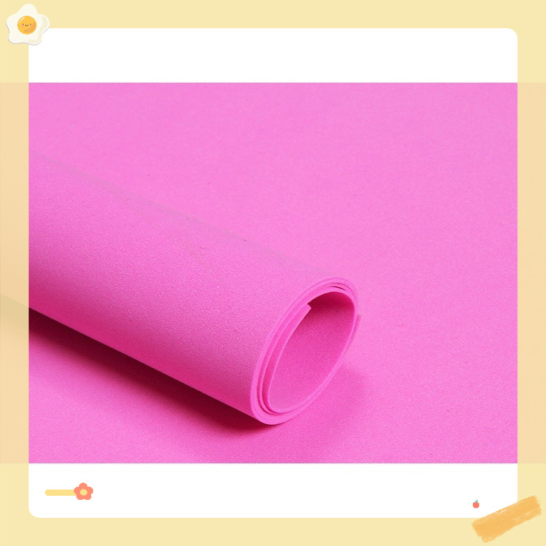 Mút xốp eva làm đồ dùng thủ công mầm non khổ 46x130cm dày 5mm