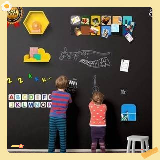 Decal viết bảng Đen -  Decal đen nhám dán tường làm bảng viết phấn chống nước