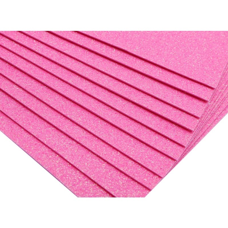 Xốp nhũ kim tuyến kích thước 40x50 cm làm thủ công làm hoa trang trí mầm non - Tiểu học