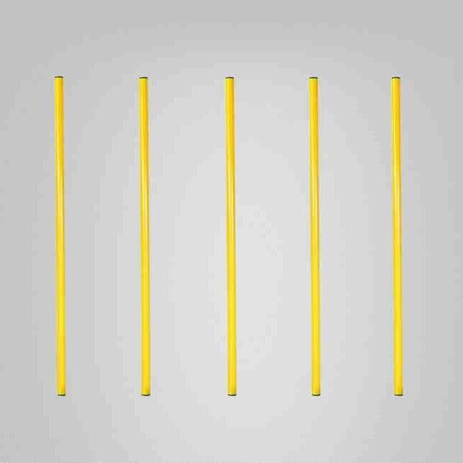 Set bộ 8 chóp nón 4 gậy ( chóp cao 30cm) chóp vận động mầm non - tiểu học