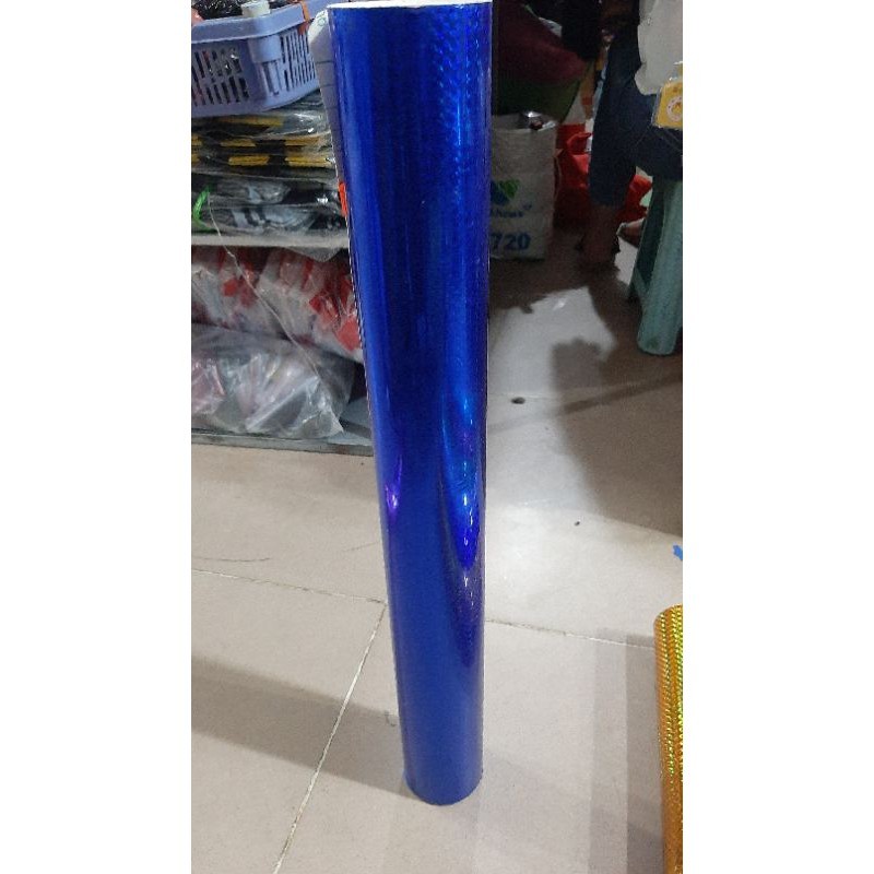 Giấy dán Decal  ánh kim tuyến trang trí deco quảng cáo khổ (60x1m) có 8 màu sắc