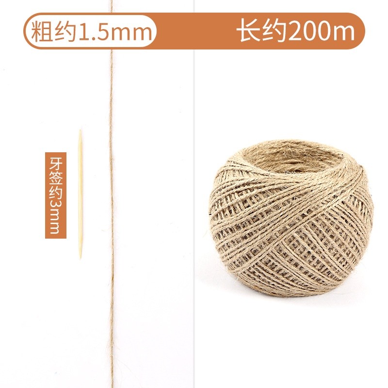 Dây thừng dây đay, dây thừng gai  làm handmade thủ công trang trí
