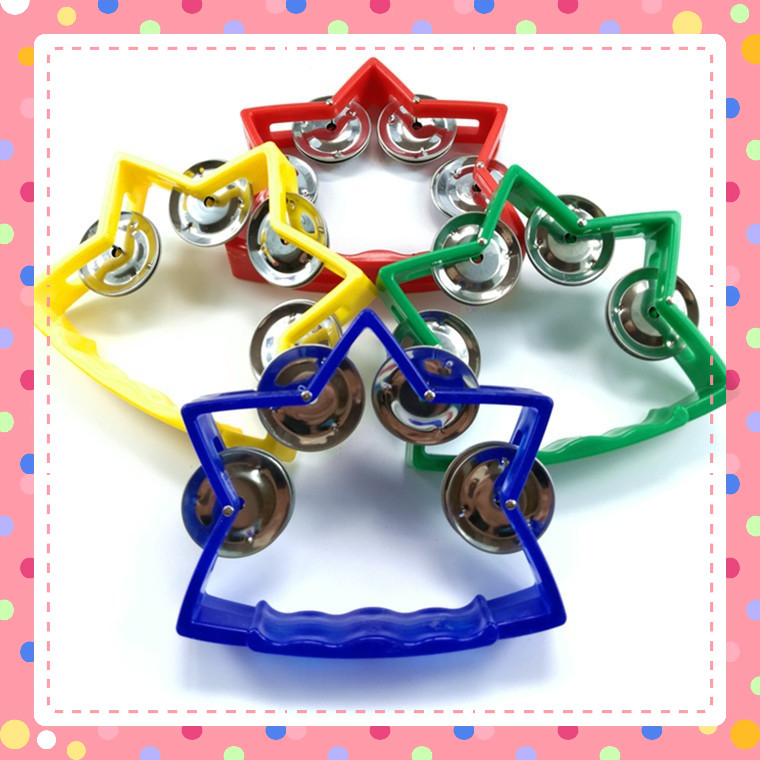 XẮC XÔ âm nhạc ngôi sao CHO BÉ Kids Tambourine - học cụ cảm thụ âm nhạc