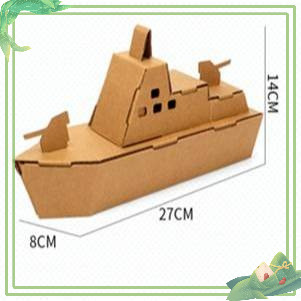 Đồ chơi mô hình giấy bìa catton làm thủ công Steam mầm non - Tiều học
