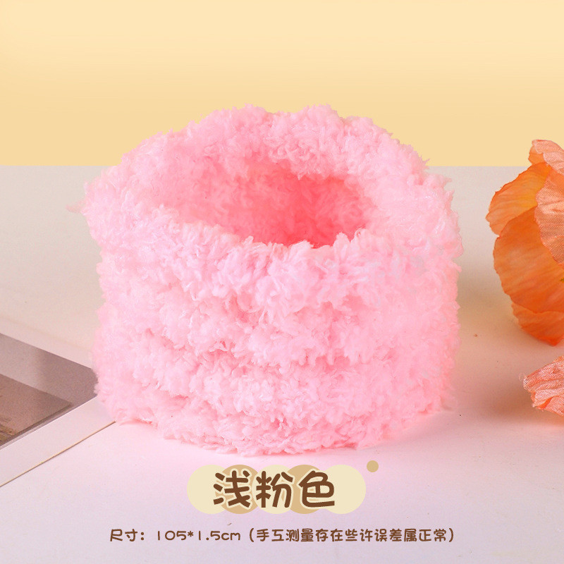 Dây kẽm nhung sợi  15mm, dùng để làm búp bê thủ công, cún con, cún con giả bằng len