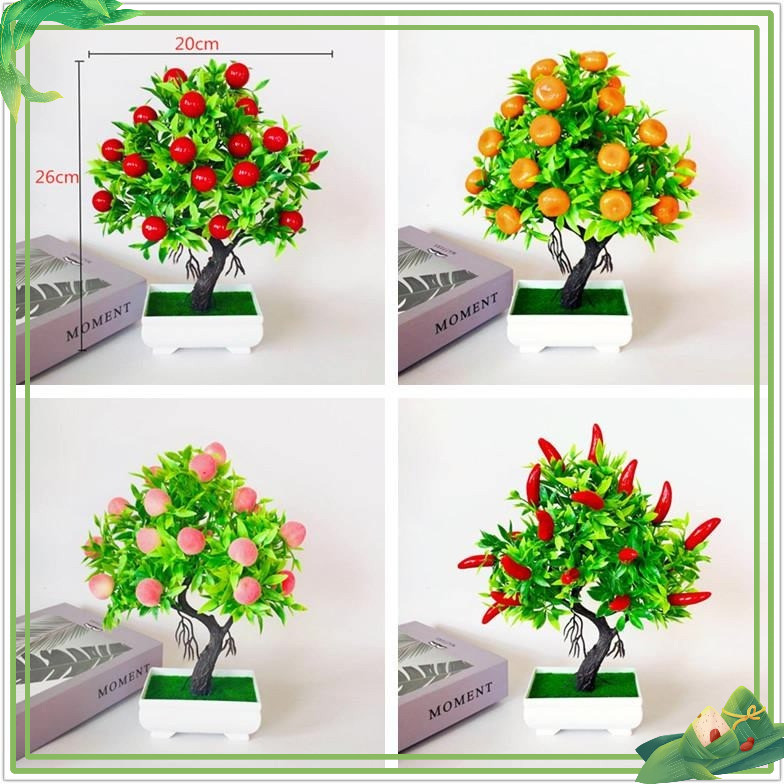 Cây quả chơi góc mầm non trang trí lớp học