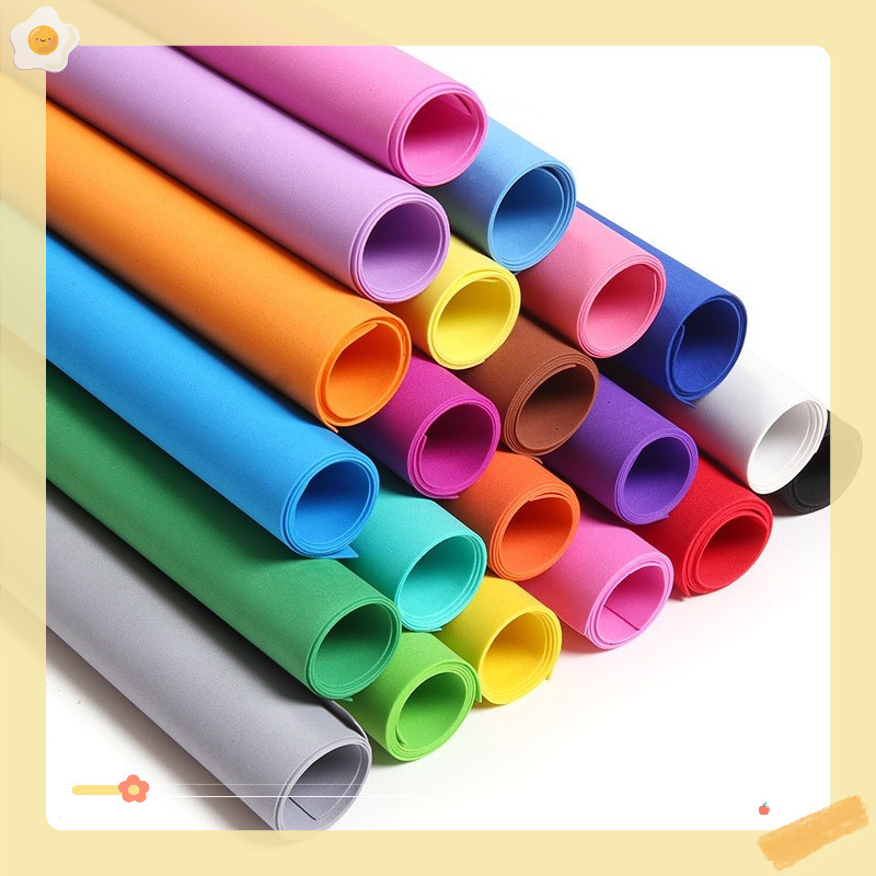 Mút xốp eva làm đồ dùng thủ công mầm non khổ 46x130cm dày 5mm