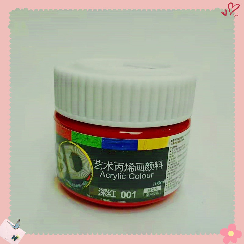 Màu acrylic 3D 300ml , màu vẽ mỹ thuật trên vải mọi chất liệu