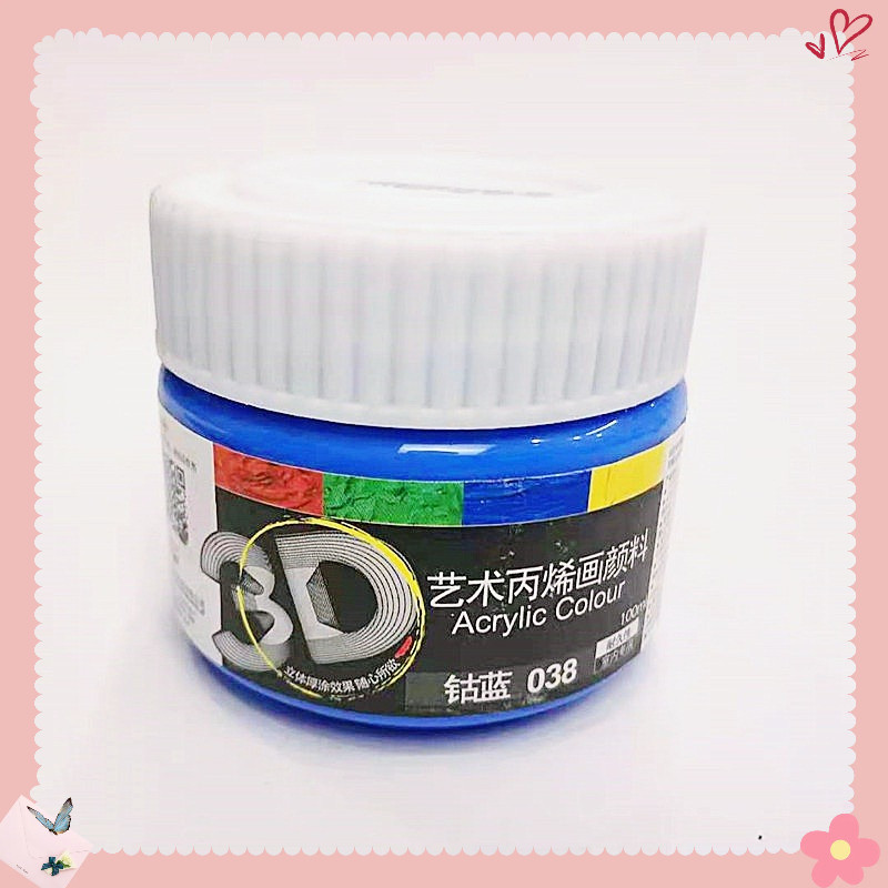Màu acrylic 3D 300ml , màu vẽ mỹ thuật trên vải mọi chất liệu
