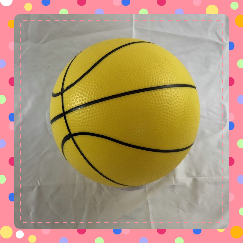 Bóng rổ trẻ em bơm hơi cao su mềm dẻo an toàn cho bé loại 20cm
