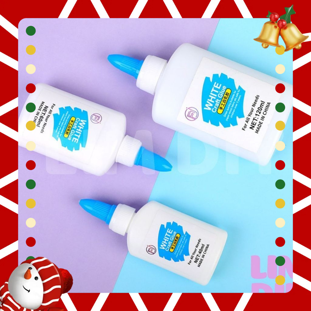 Keo sữa làm đồ thủ công dán được trên nhiều chất liệu, craft glue làmđồ handmade DIY