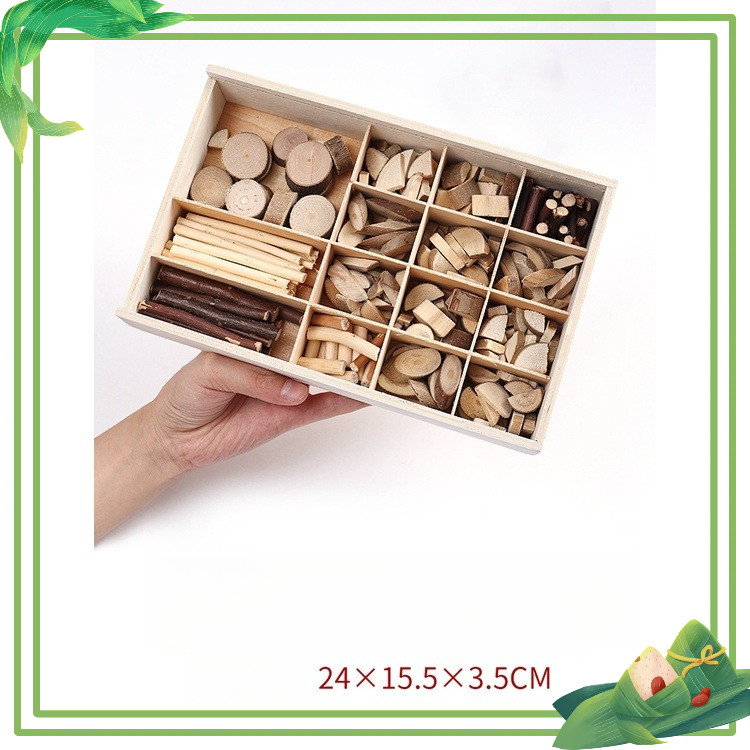 Cành trang trí thủ công làm handmade vật liệu tự nhiên Steam mầm non - học sinh