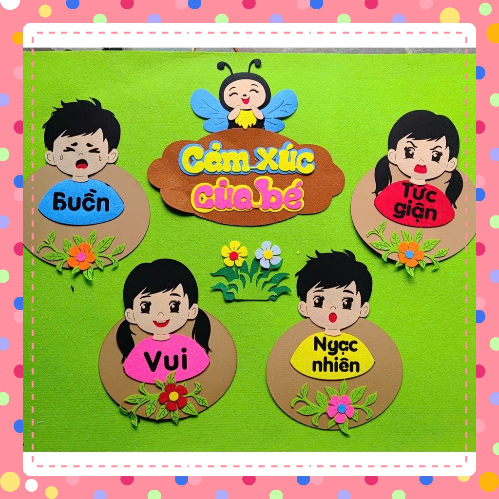 Tổng hợp - Góc mầm non steam pha nỉ  trang trí lớp học mầm non theo (mẫu to đẹp)