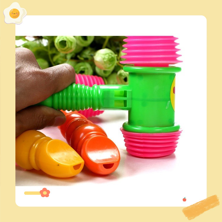 Búa Đồ Chơi Trẻ Em Gõ Hơi 2 Đầu Giáo Cụ Dạy Học Cho Bé size nhỏ - Đồ chơi âm thanh