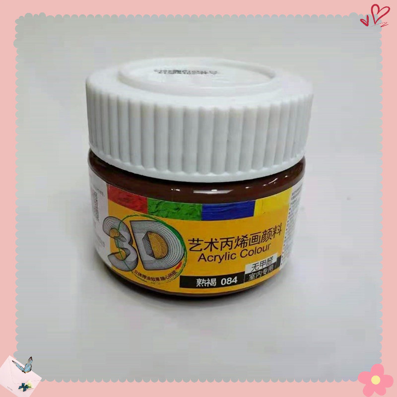 Màu acrylic 3D 300ml , màu vẽ mỹ thuật trên vải mọi chất liệu