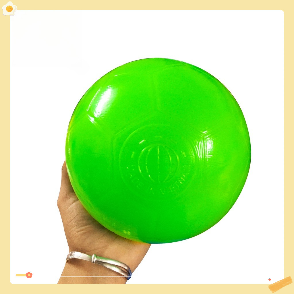 Đồ chơi  Bóng Nhựa an toàn có 5 màu  - phi 15 cm ( set 1 quả)