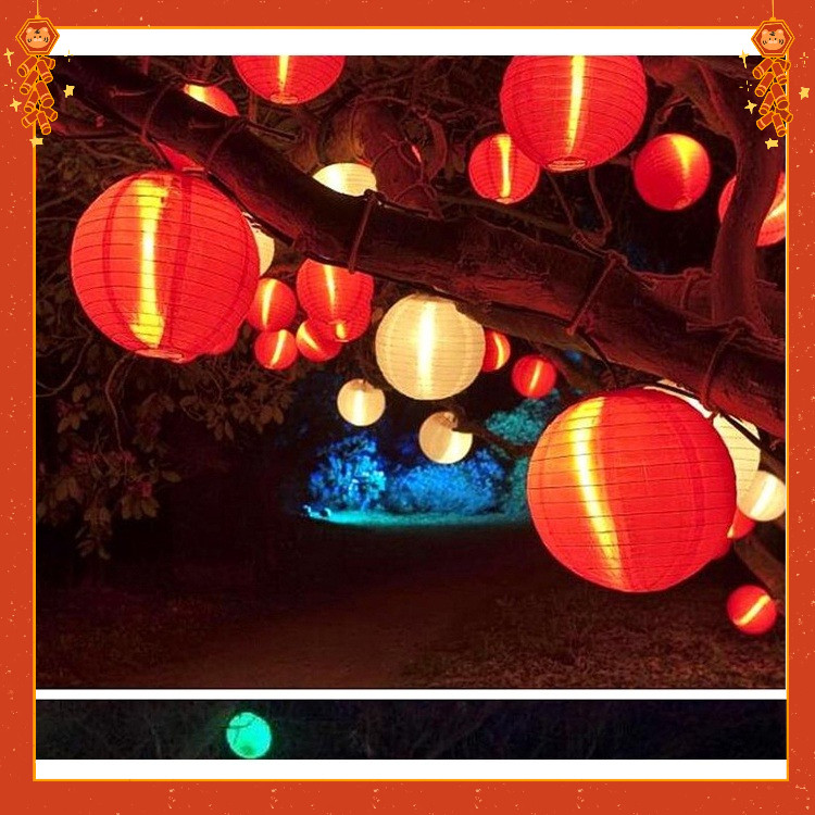 Đèn lồng vải voan lụa trang trí sự kiện, trung thu , trờừng học khu phố