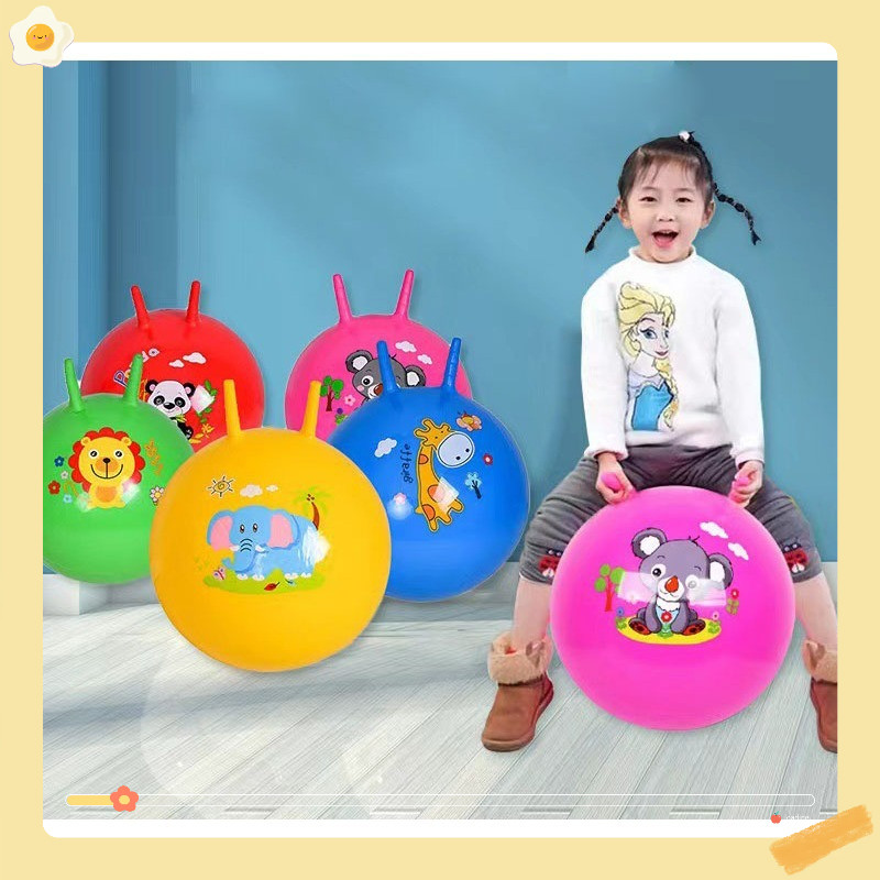Bóng nhún ,bóng tai nhảy trẻ em có gai chơi vận động đường kính 55cm loại dày