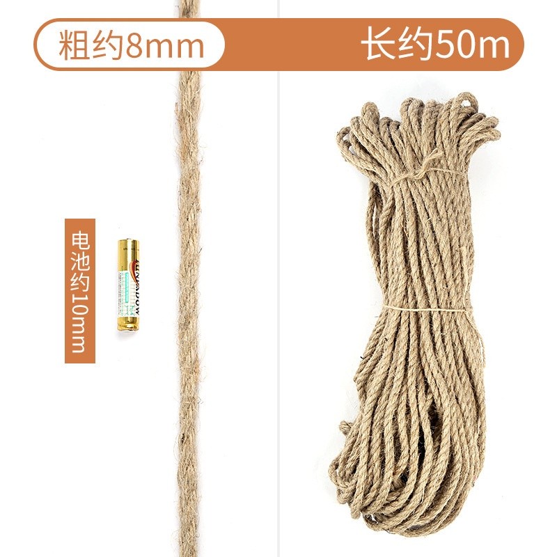 Dây thừng dây đay, dây thừng gai  làm handmade thủ công trang trí