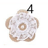 Nơ Vải bố handmade trang trí quà tặng lễ hội, Steam mầm non ( Combo 5 cái)