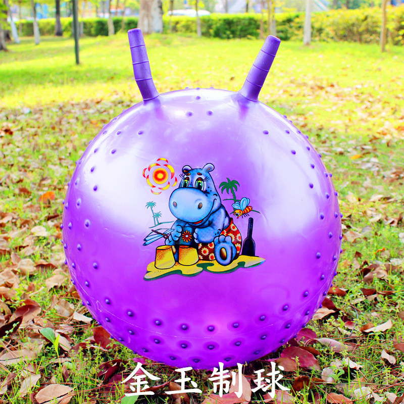 Bóng nhún ,bóng tai nhảy trẻ em có gai chơi vận động đường kính 55cm loại dày