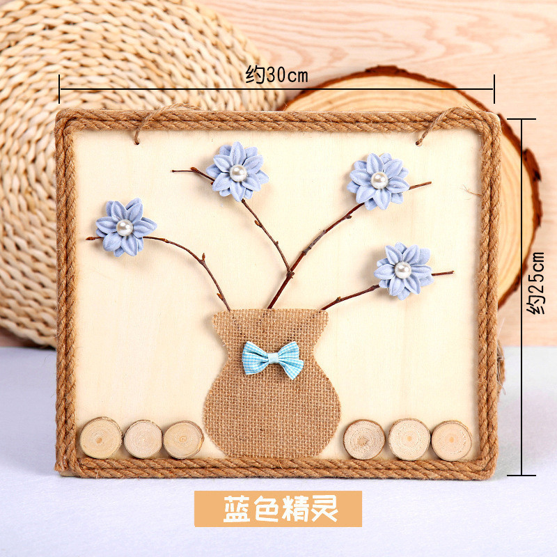Tranh gỗ thủ công sáng tạo trang trí góc Steam. cho trẻ tạo hình Mầm non - Tiểu học