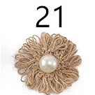 Nơ Vải bố handmade trang trí quà tặng lễ hội, Steam mầm non ( Combo 5 cái)