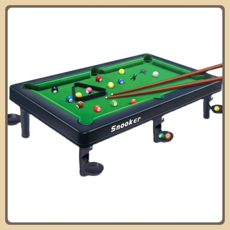 Bàn Bi A MiNi sizeLớn Bằng Nhựa, Đầy Đủ Phụ Kiện - Đồ Chơi Cho Bé Và Người Lớn No:6888