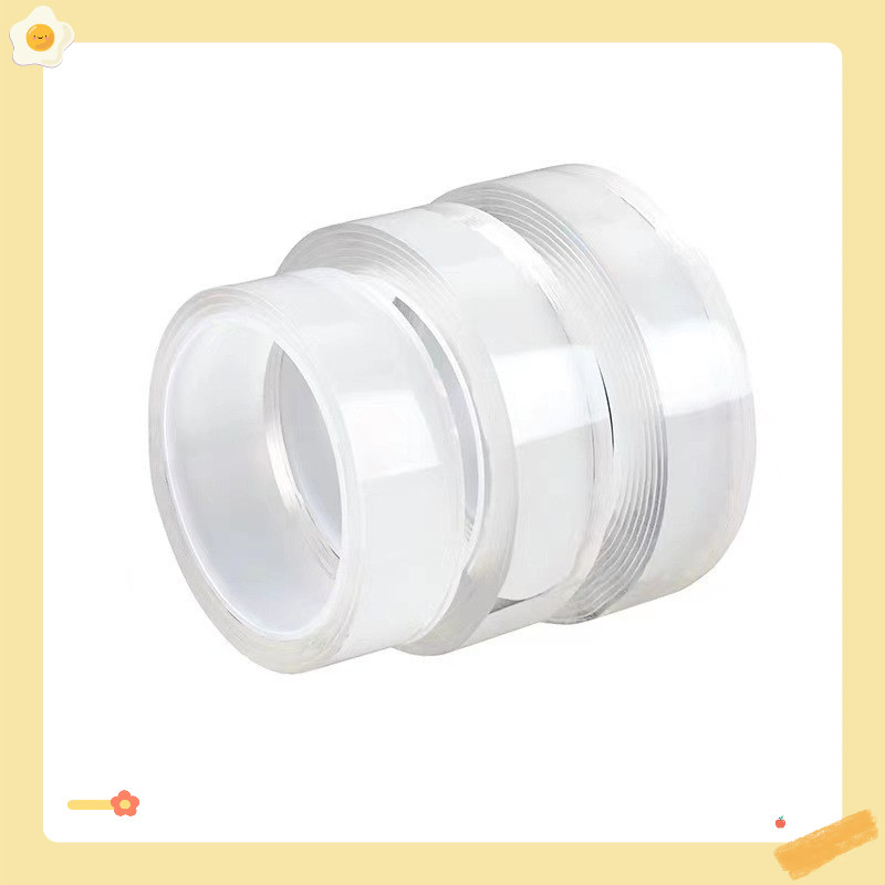 Băng Dính 2 Mặt Siêu Dính Băng Keo Nano Trong Suốt chịu lực và chịu nhiệt tốt