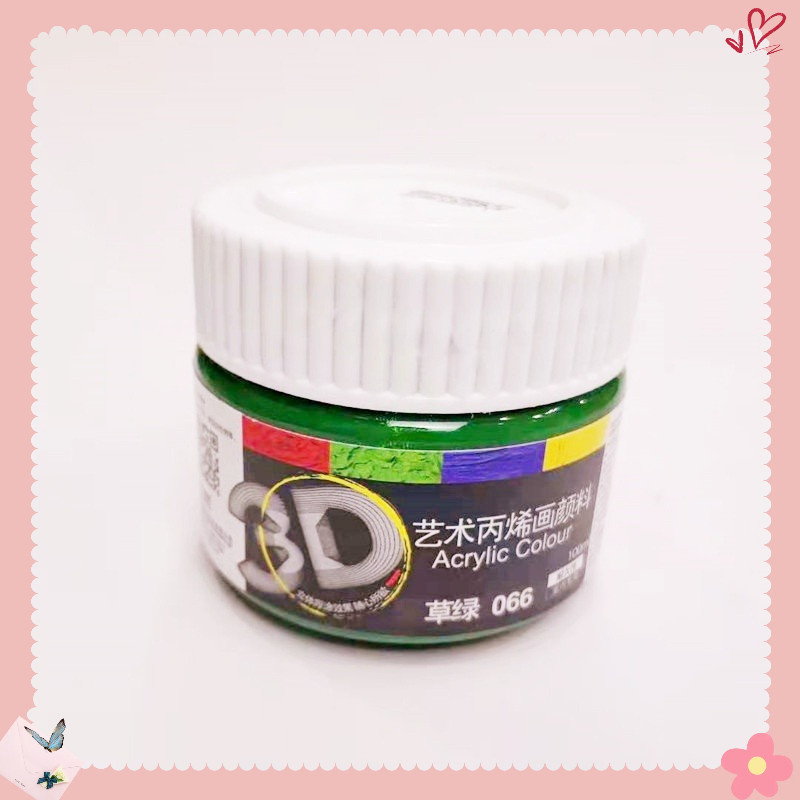 Màu acrylic 3D 300ml , màu vẽ mỹ thuật trên vải mọi chất liệu