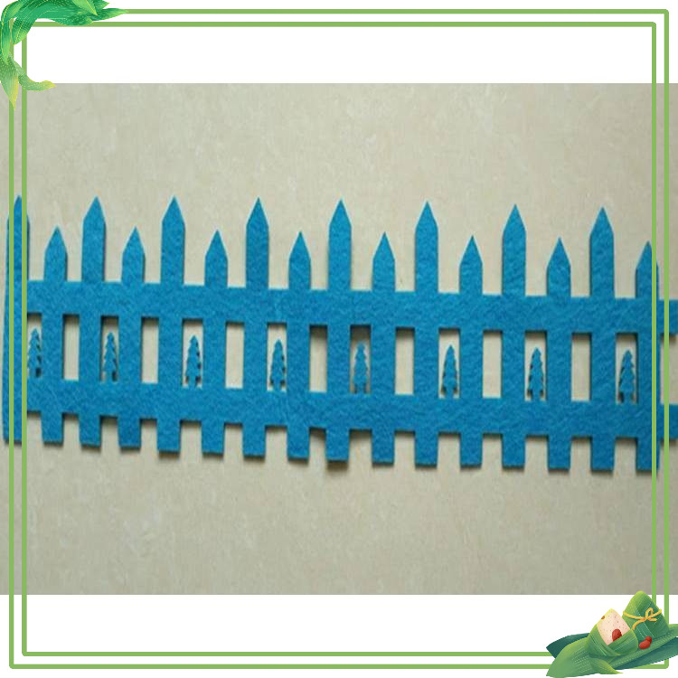 Viền hàng rào 48x12 cm  trang trí chân tường lớp học (tiểu học - mầm non vải dạ nỉ)