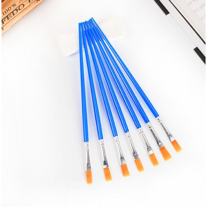 COMBO 10 / 100 Bút Cọ Vẽ Màu Nước, Tô Tượng, Cọ Tô Màu Nước, Sơn Dầu, Acrylic