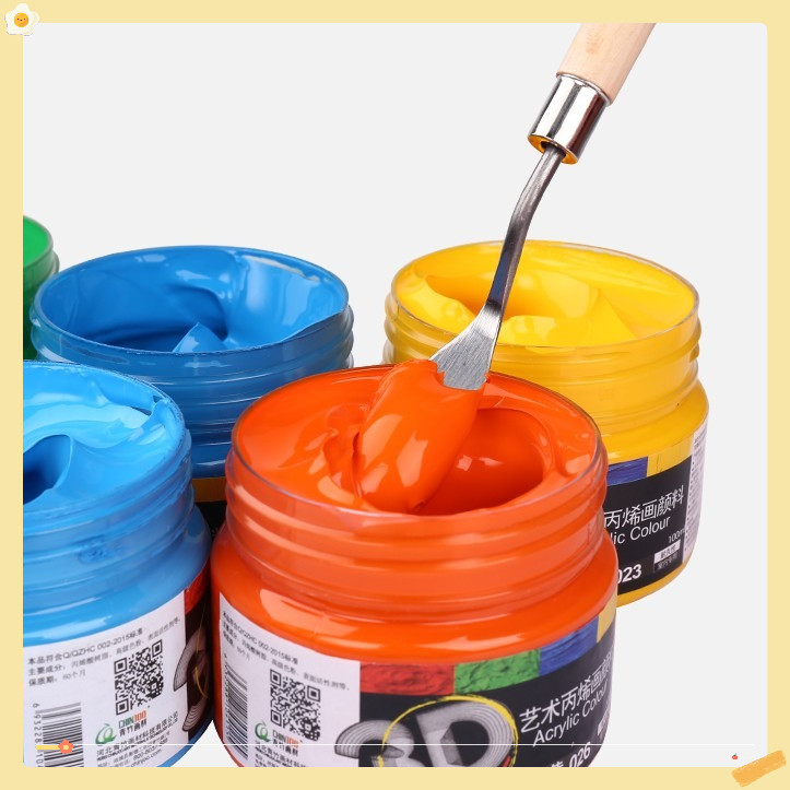 MÀU ACRYLIC 3D 100Ml dùng để vẽ custom trên vải / giày / tranh