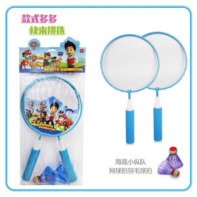 Bộ vợt cầu lông mini cho bé đồ chơi cầu lông vận động