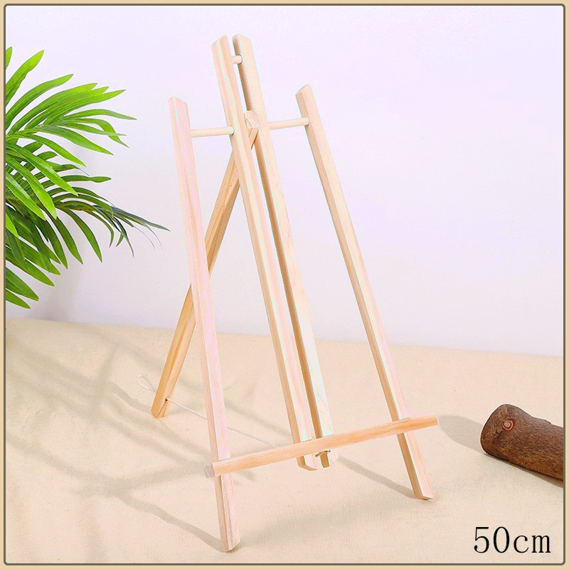 Giá vẽ tranh để bàn mini - Dụng cụ vẽ tranh bằng gỗ ( loại có dây)