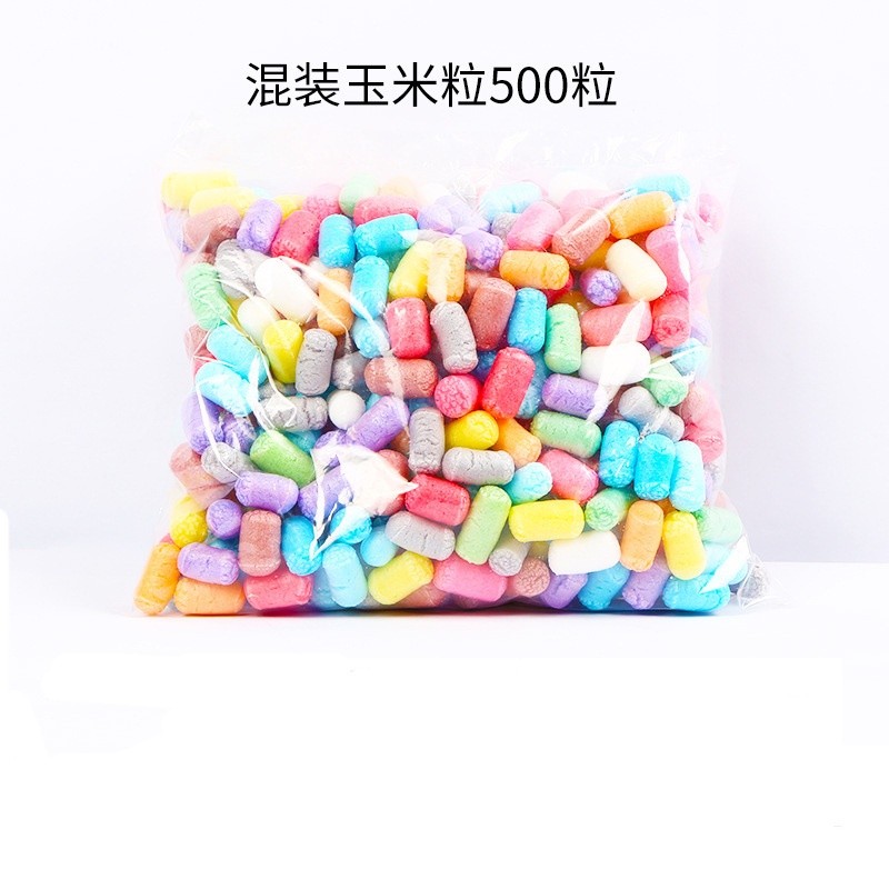 Hạt ngô xốp nhiều màu làm Thủ Công Handmade - Steam mầm non  cho trẻ sáng tạo tạo hình