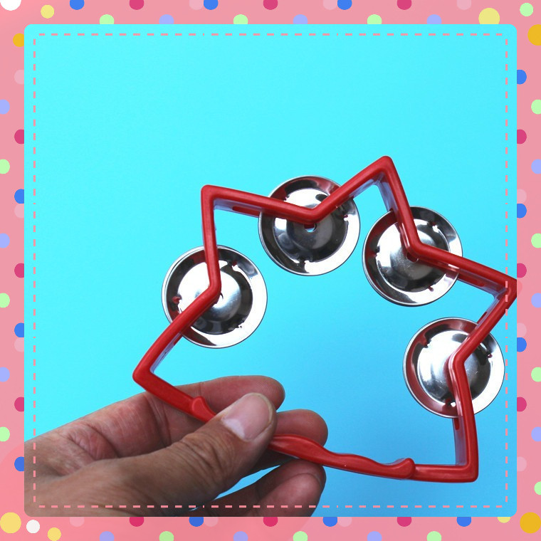 XẮC XÔ âm nhạc ngôi sao CHO BÉ Kids Tambourine - học cụ cảm thụ âm nhạc